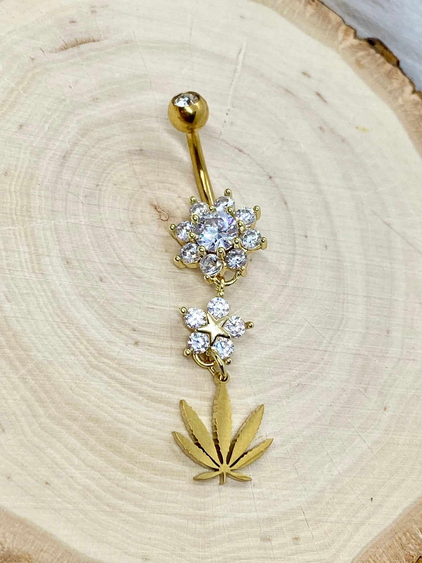 Toked Belly Ring - Gold by Copper & Co