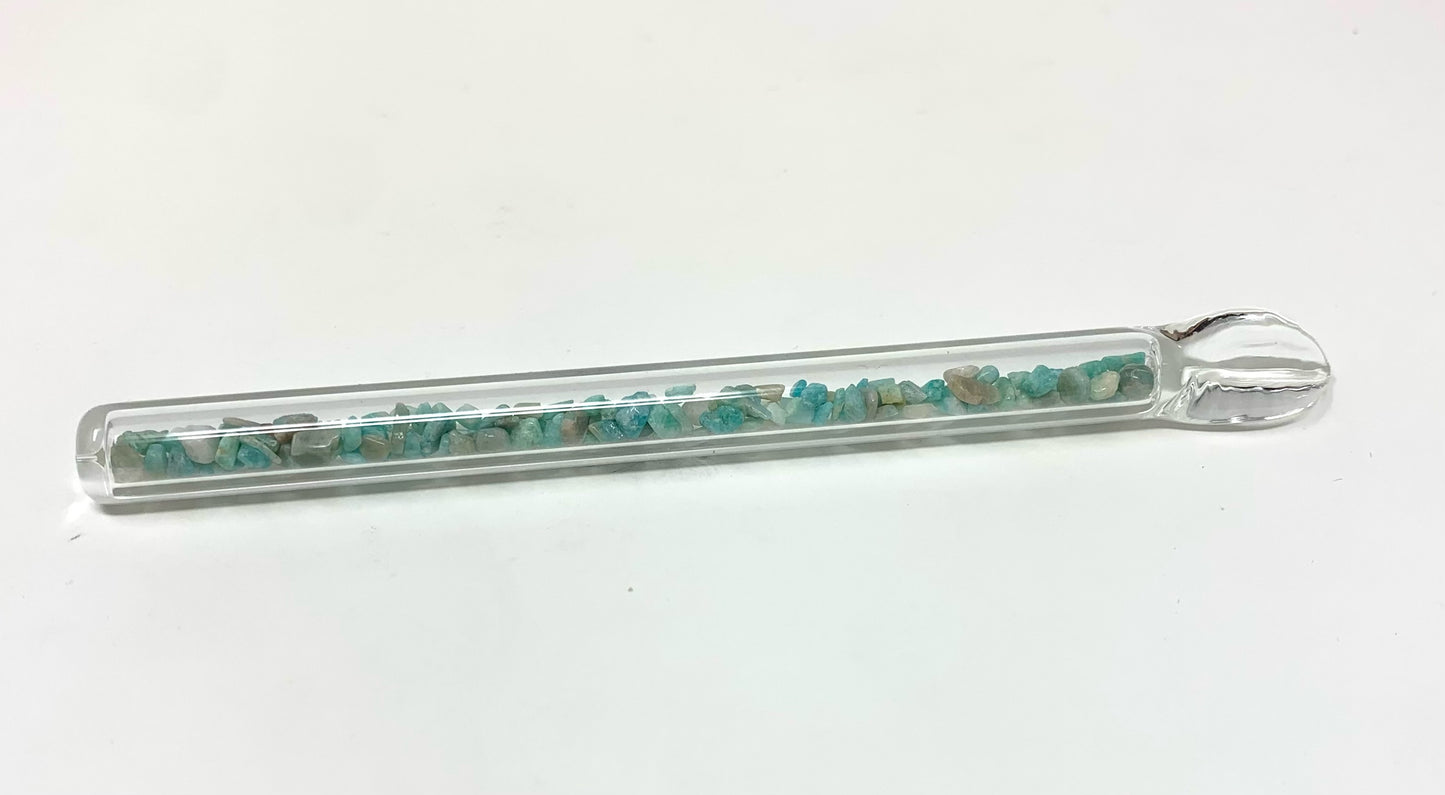 Island Glass Aquamarine Glass Dabber