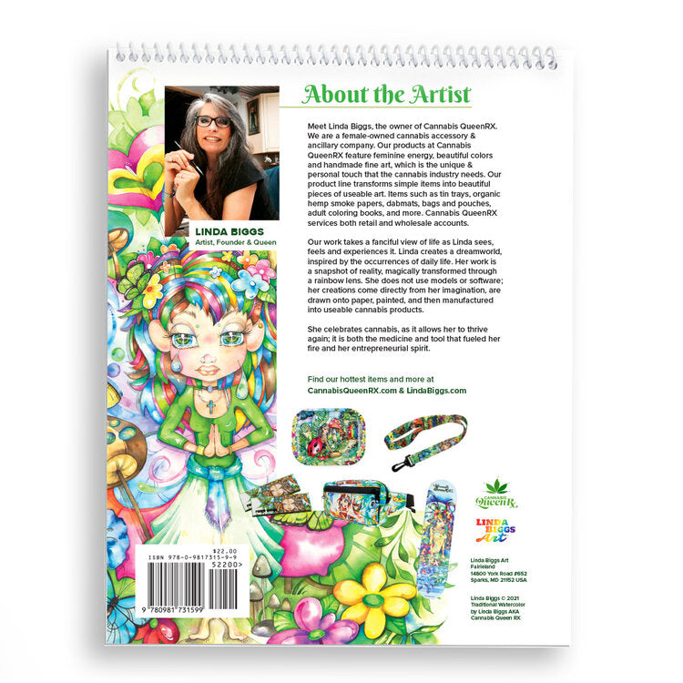 Linda Biggs Adult Coloring Book Volume 2