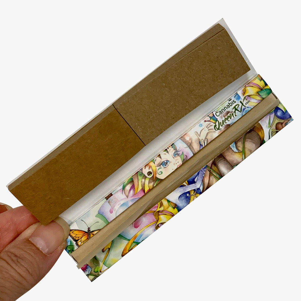 Linda Biggs FairieLand King Size Unbleached Rolling Papers