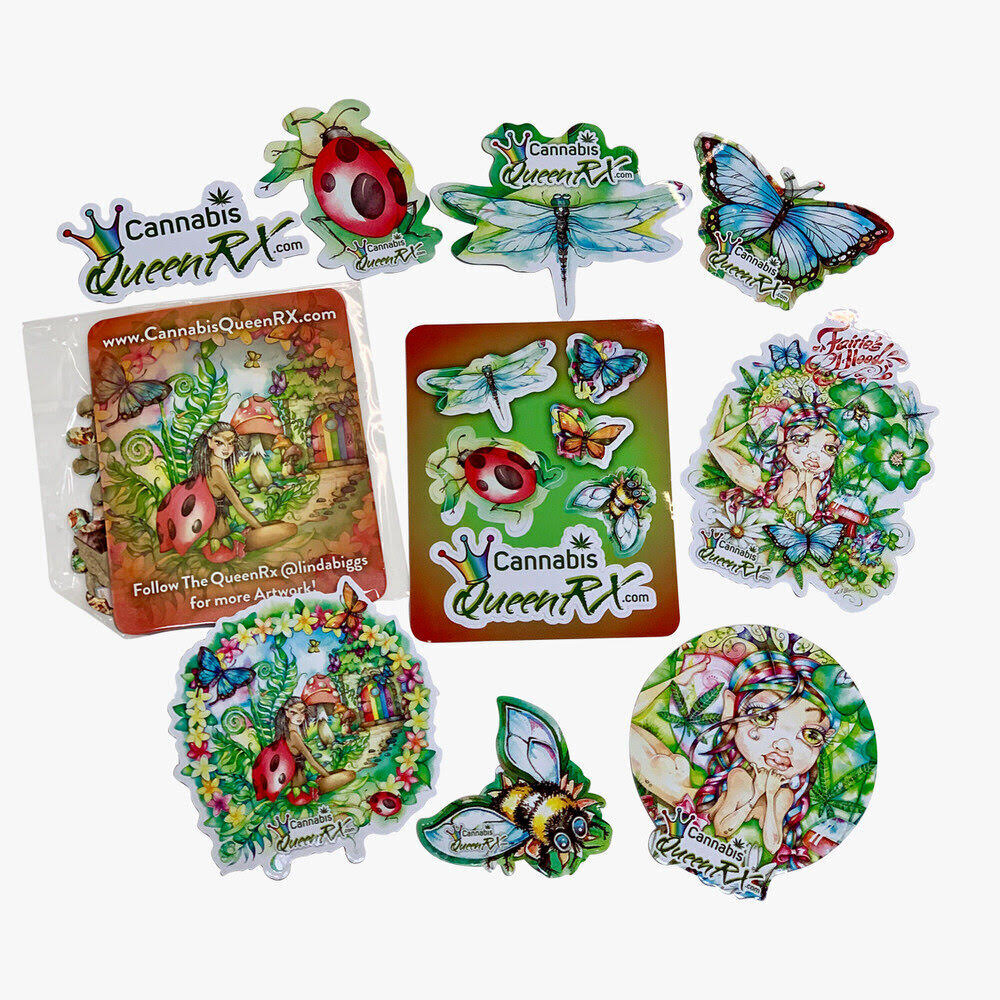 Linda Biggs Fancy Pants Sticker Pack