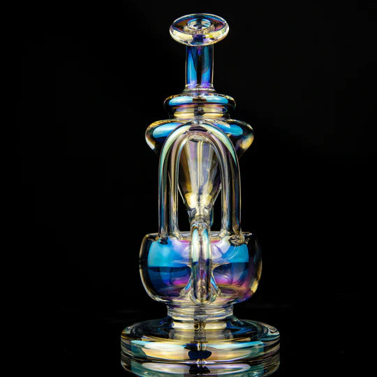 MJ Arsenal Iriedescent Claude Mini Dab Rig