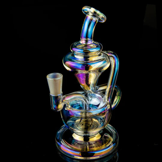 MJ Arsenal Iriedescent Claude Mini Dab Rig