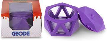 Ooze Geode Silicone & Glass Container
