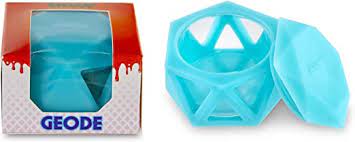 Ooze Geode Silicone & Glass Container