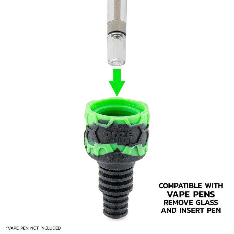 Ooze Ozone Silicone Water Pipe & Nectar Collector - Chameleon