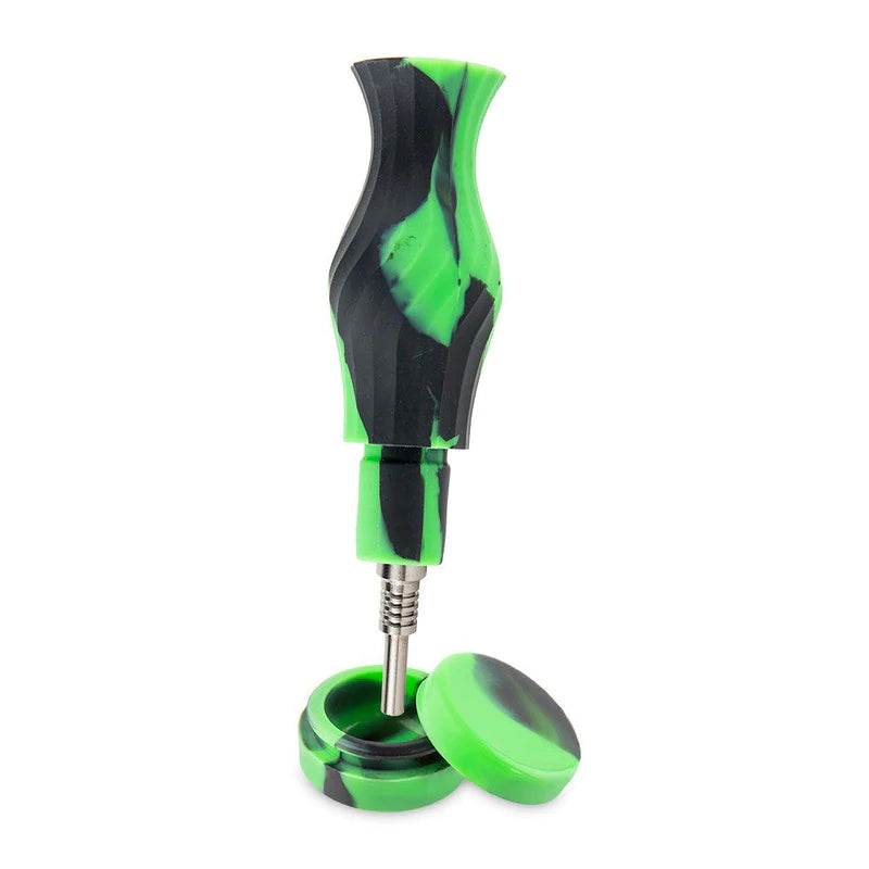 Ooze Ozone Silicone Water Pipe & Nectar Collector - Chameleon