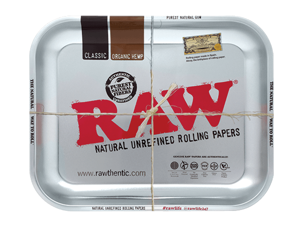 RAW Metal Rolling Tray - Metal Large