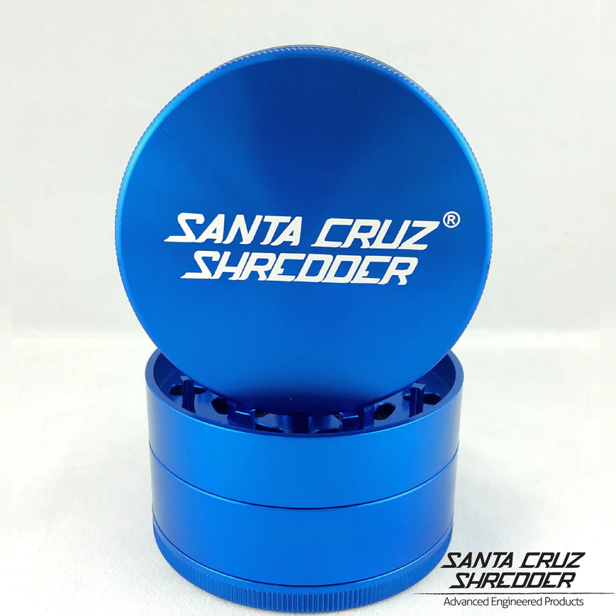 Santa Cruz Shredder Blue Large 4 Piece Grinder