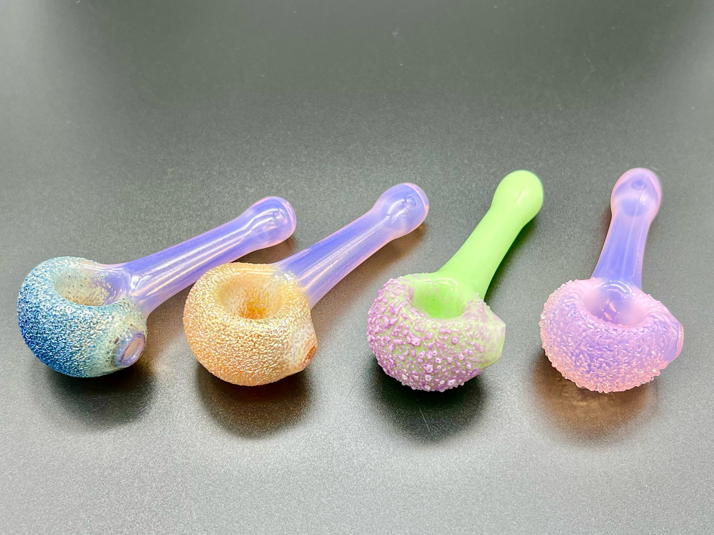 Strangeways Glass "Sexy" Frit Dip Spoons