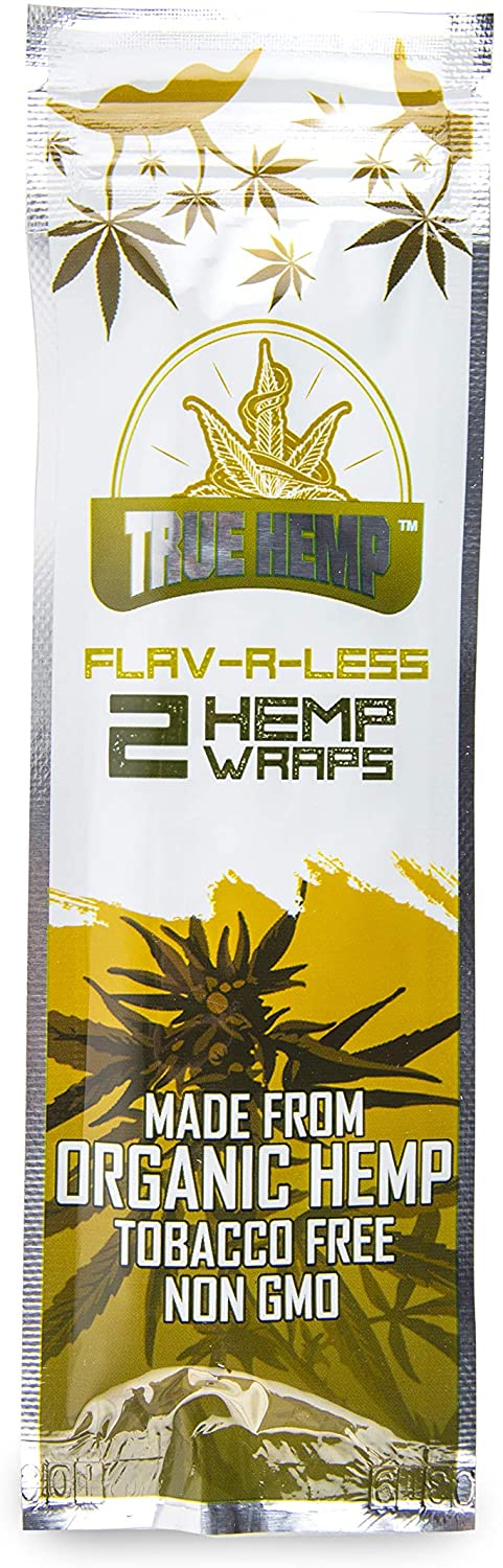 True Hemp Organic Wraps 2 pk - Flav-R-Less