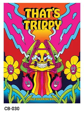 Wood Rocket Coloring Book - That's Trippy