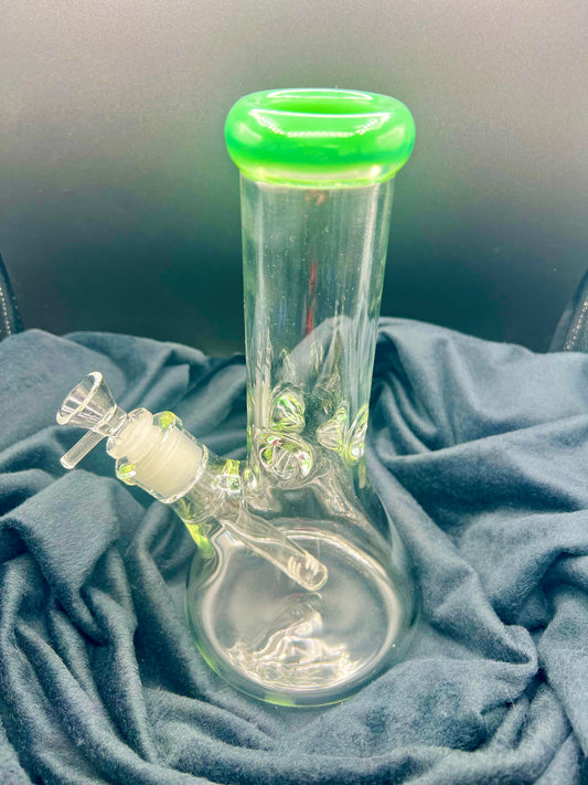 10" 7 mm Thick Beaker - Green