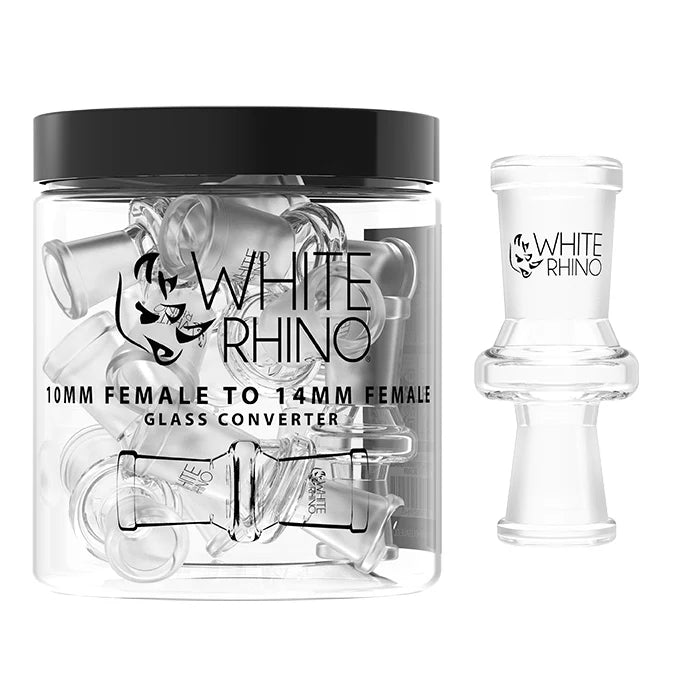 White Rhino 10 mm Female to 14 mm Female Convertor