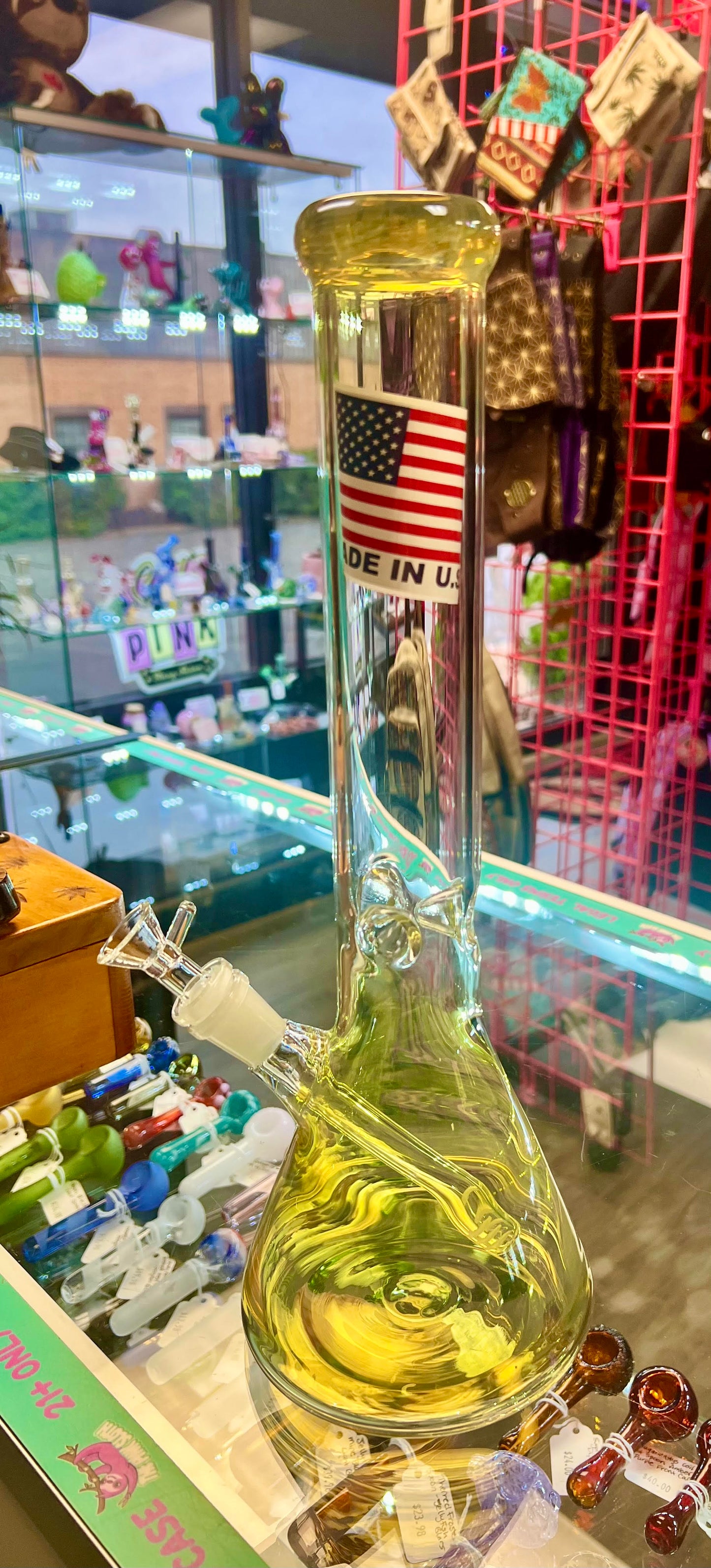 14" Fumed Straight Tube