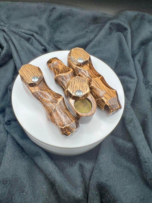 Kings Hand-Carved Single Section Pipes