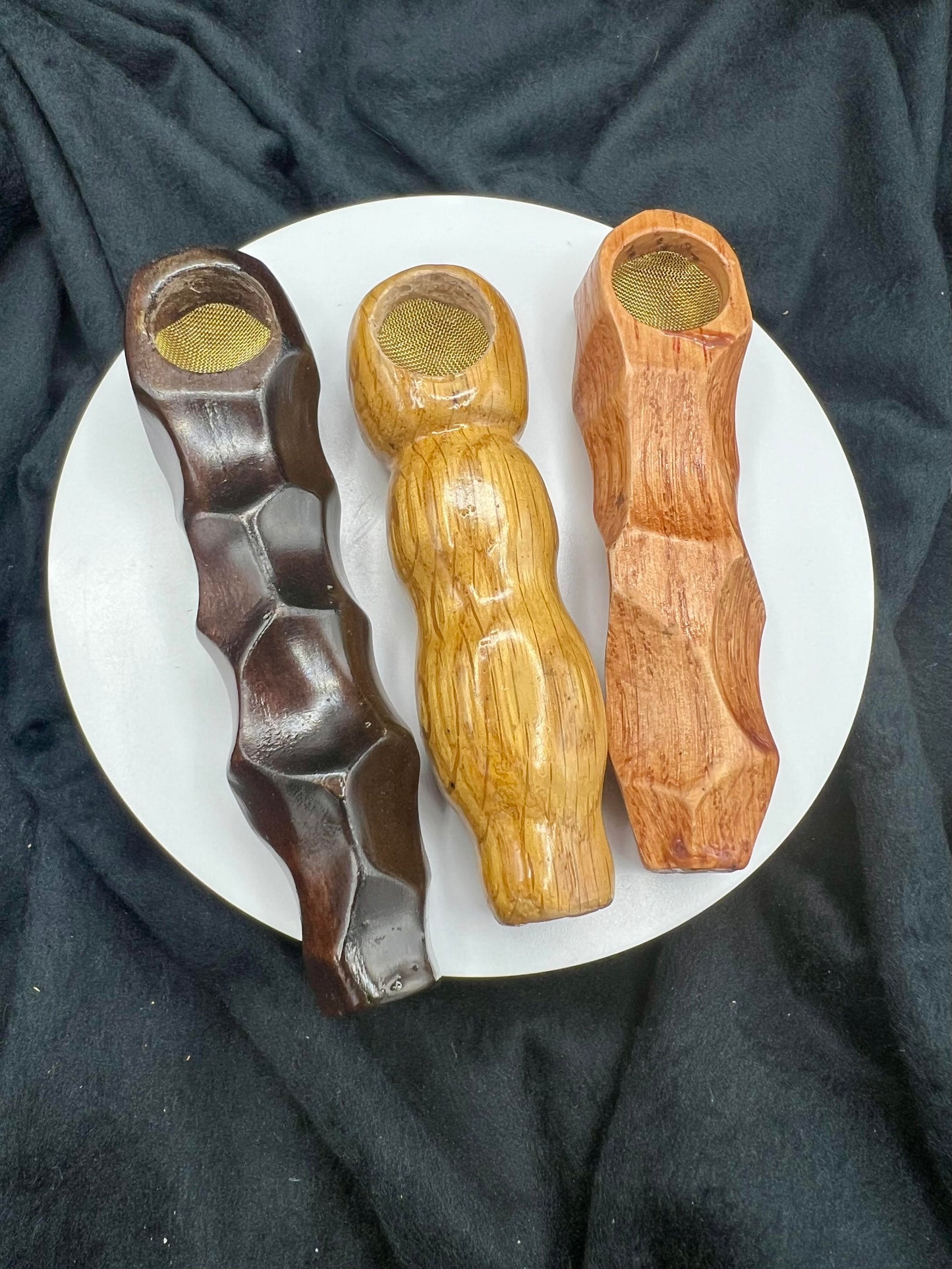 Kings Hand-Carved Simple No Slide Pipes