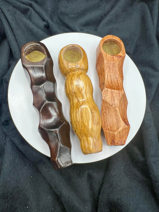 Kings Hand-Carved Simple No Slide Pipes