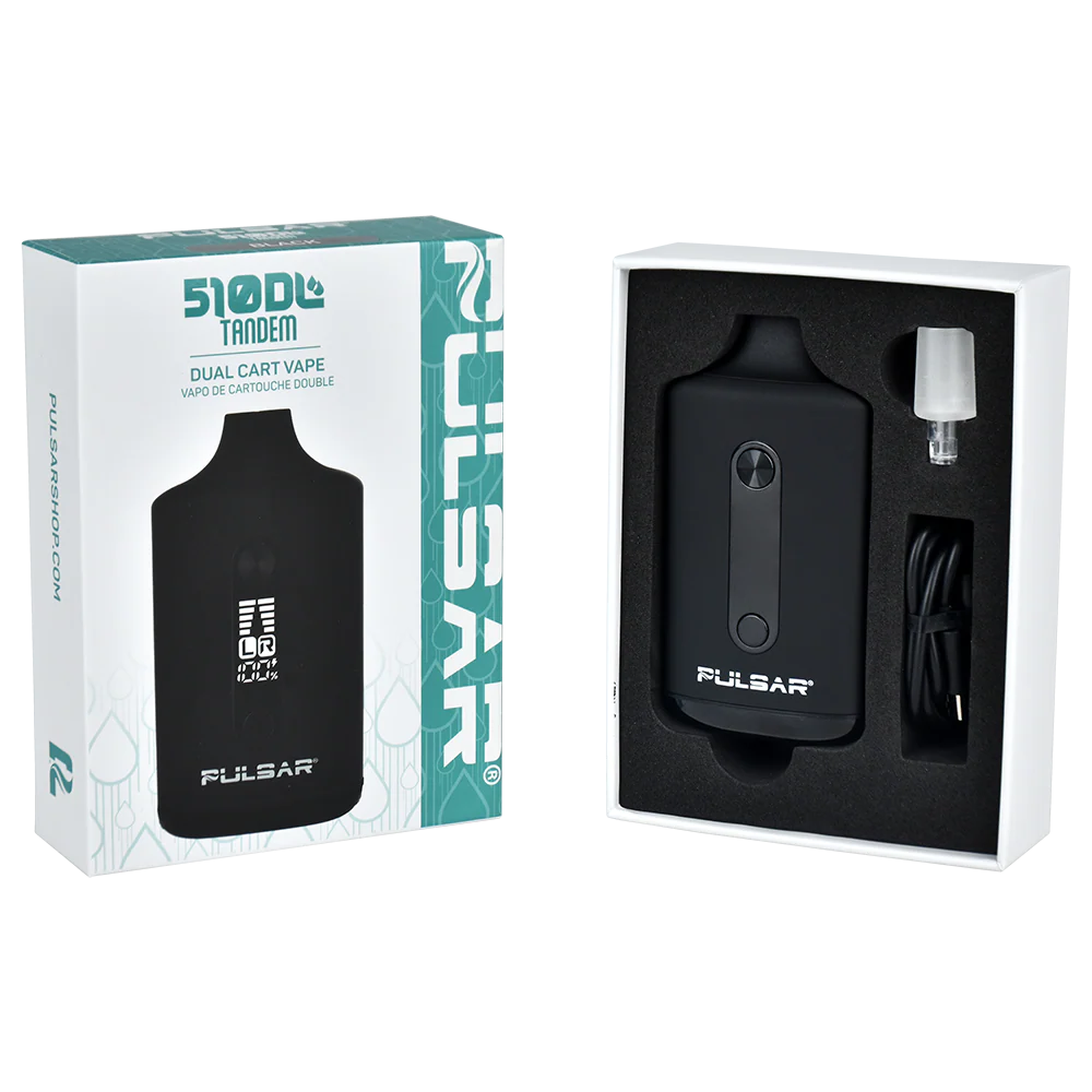 Pulsar 510 DL Tandem Dual Cart Vape (Color Changing)