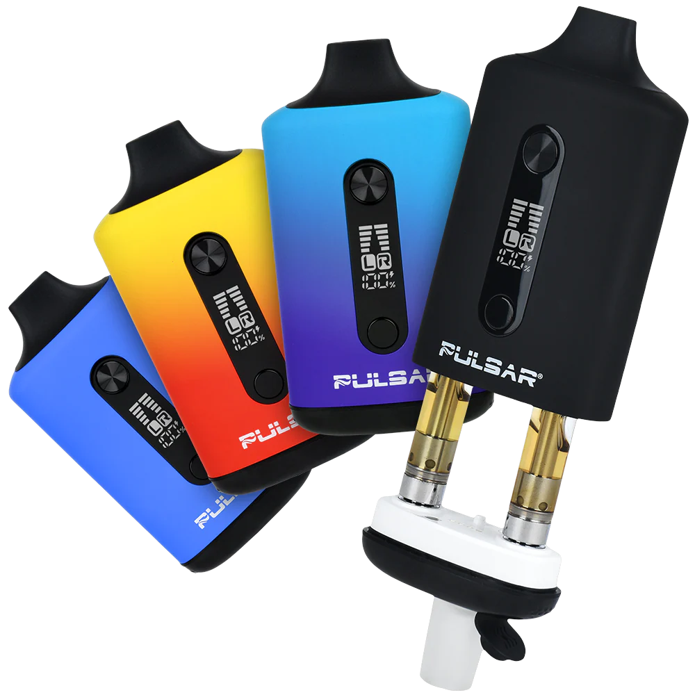 Pulsar 510 DL Tandem Dual Cart Vape (Color Changing)