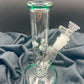 8" Straight Tube - Teal