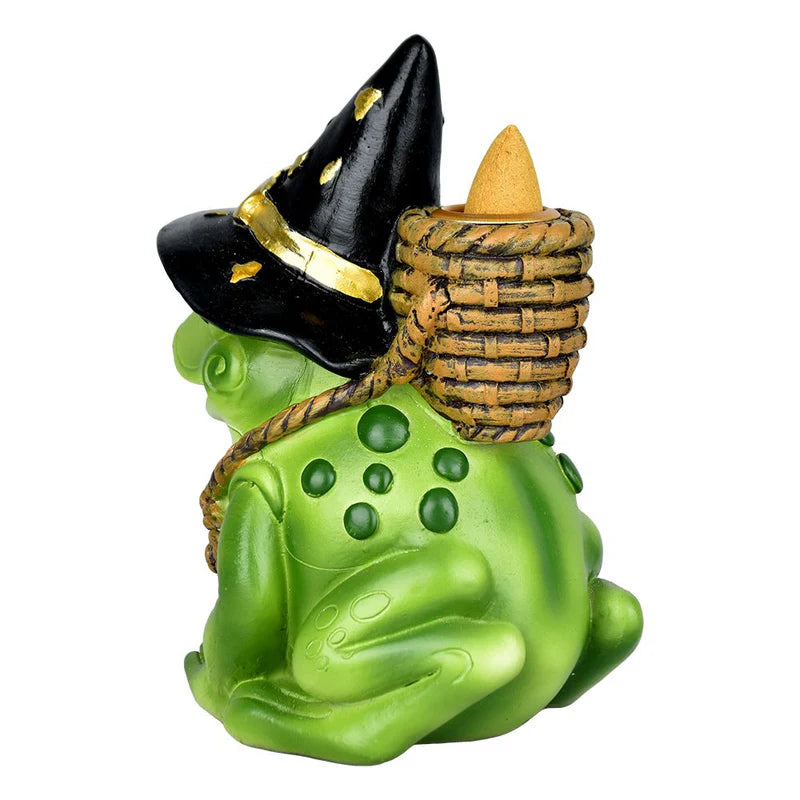 Bewitching Frog Backflow Incense Burner