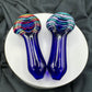 Humboldt Glass Blue Wrap Spoons