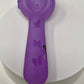 Jellyfish Glass Sandblasted Butterfly Spoon