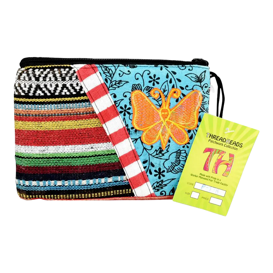 ThreadHeads Butterfly Zipper Pouch