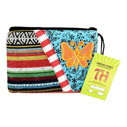 ThreadHeads Butterfly Zipper Pouch