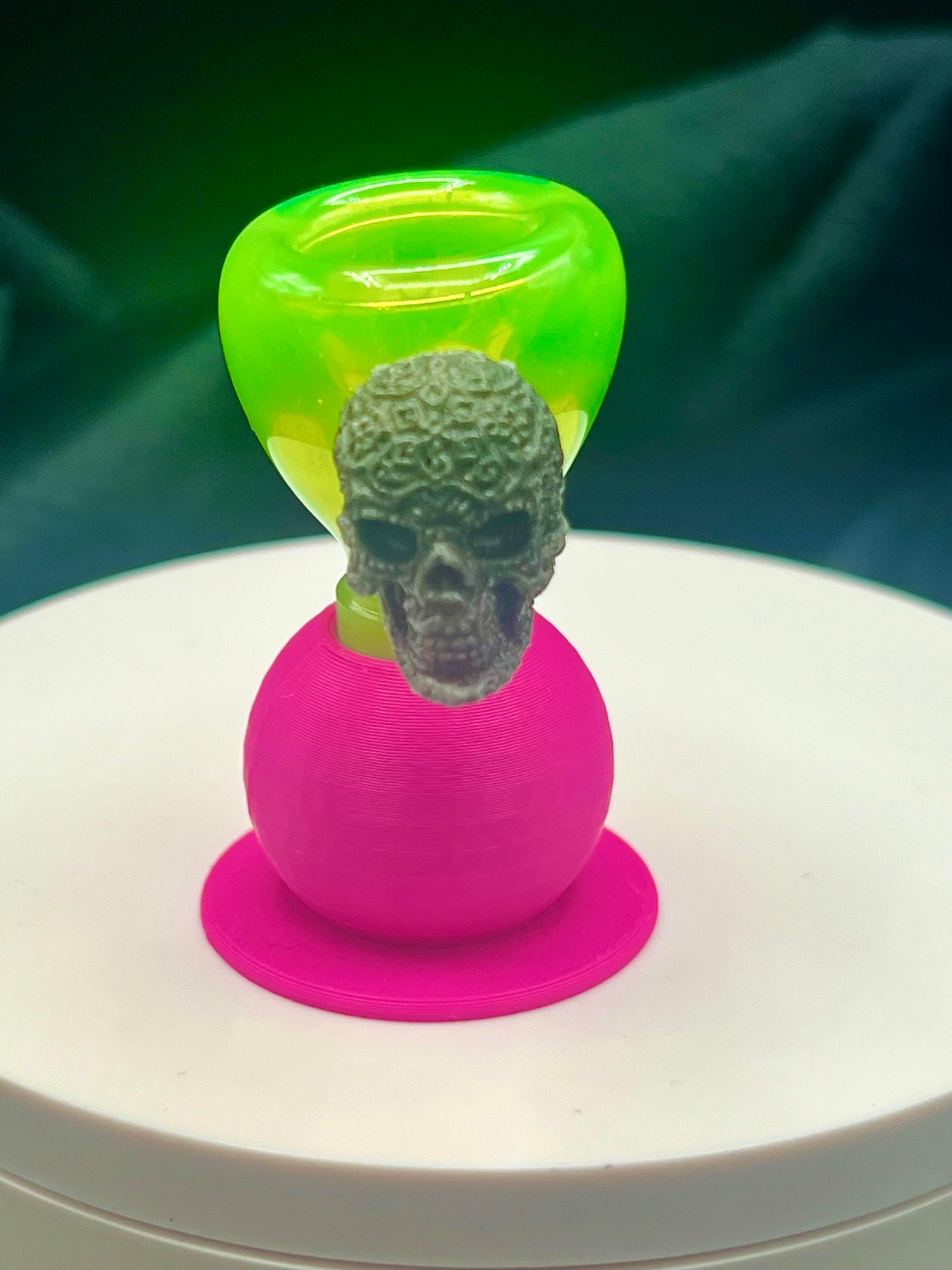 Cast Head Slide - Skull