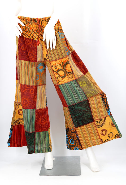 Celestial Palazzo Pants - Orange