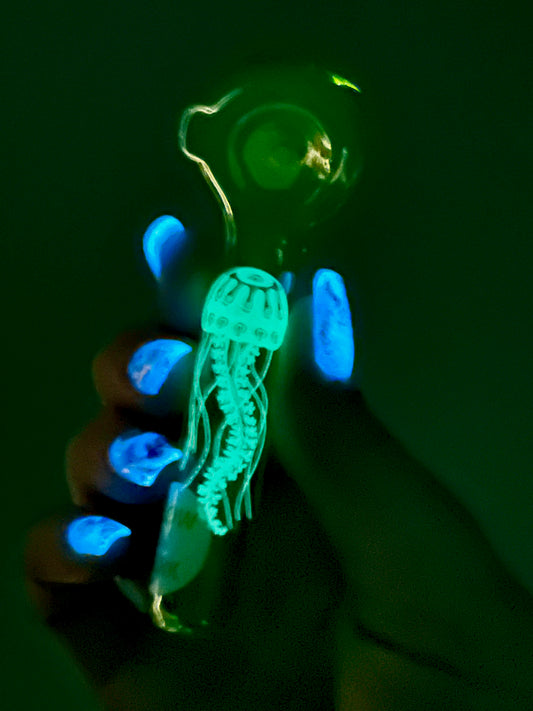 Jellyfish Glass Glow Spoon