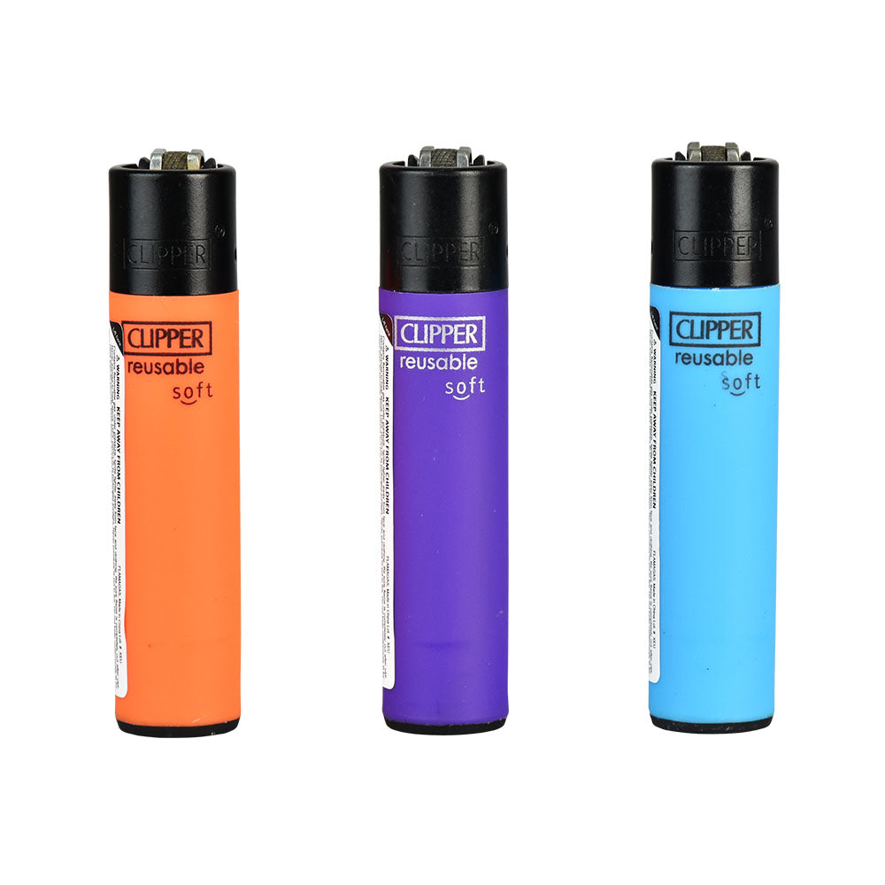 Clipper Refillable Lighter - Fluorescent