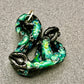 Gilyum Glass Cold Worked Python Pendant