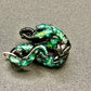 Gilyum Glass Cold Worked Python Pendant