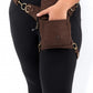 Himalaya Handmade Cotton Leg Belt Fanny Pack