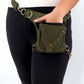 Himalaya Handmade Cotton Leg Belt Fanny Pack