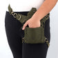 Himalaya Handmade Cotton Leg Belt Fanny Pack