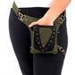 Himalaya Handmade Cotton Leg Belt Fanny Pack