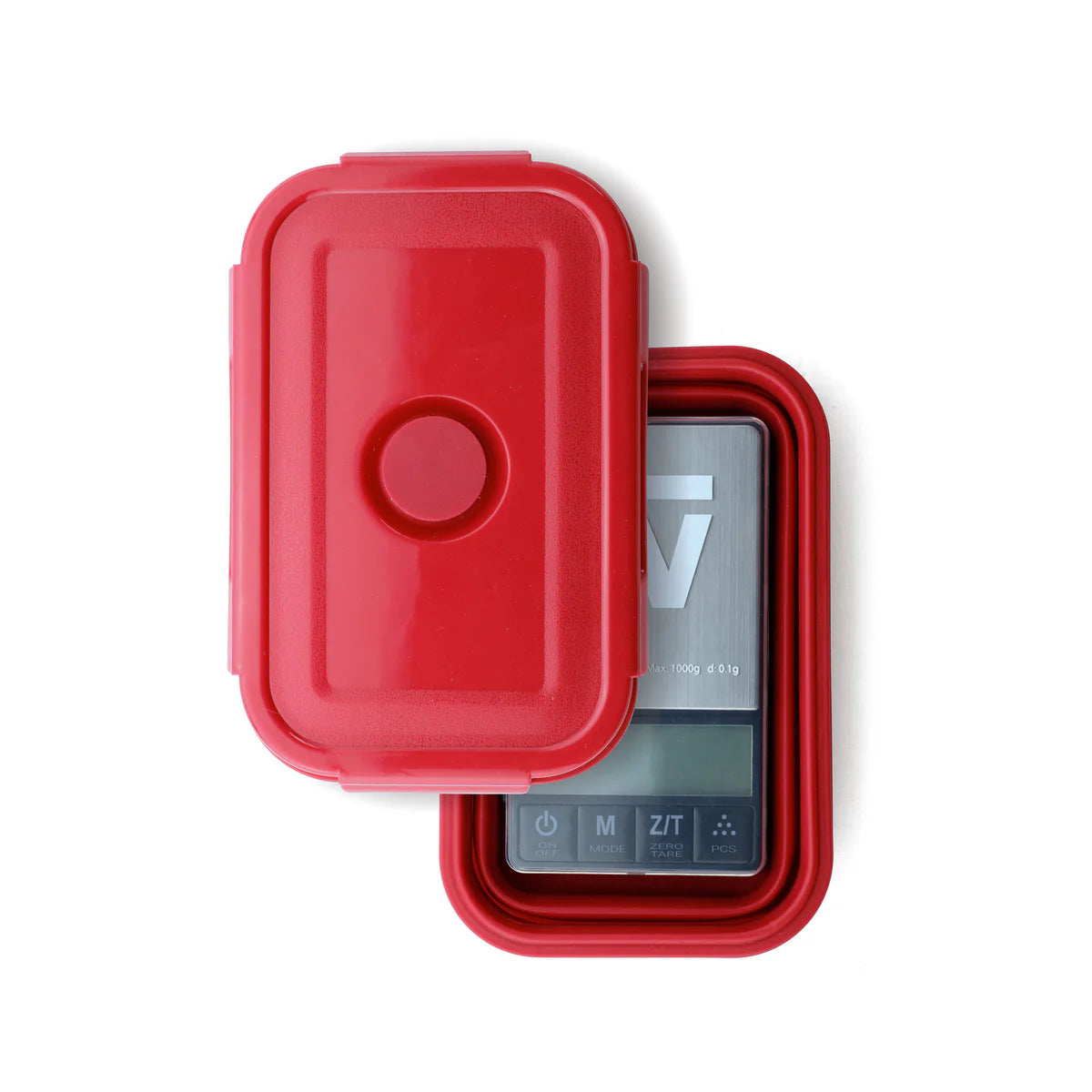 Truweigh Crimson Collapsible Bowl Scale 200 g x 0.01 g