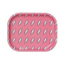 Blazy Susan Grateful Dead Collab Tray - Pink Bolts