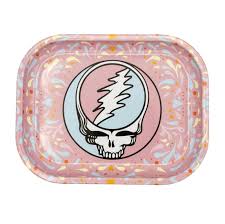 Blazy Susan Grateful Dead Collab Tray - Pink & Blue Stealie