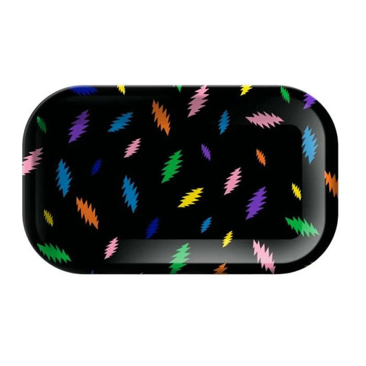 Blazy Susan Grateful Dead Collab Tray - Rainbow Bolts