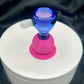 Double Color Slide - Blue/Pink/White
