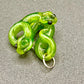 Gilyum Glass Double Headed Python Pendant