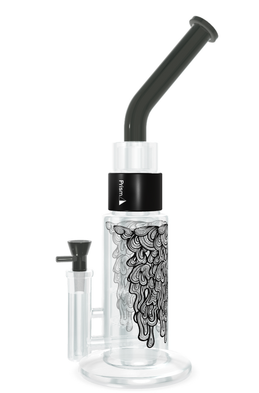 Prism Water Pipes Drippy Big Honeycomb Single Stack - Midnight