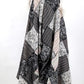Mushroom Print Flowy Front Overalls