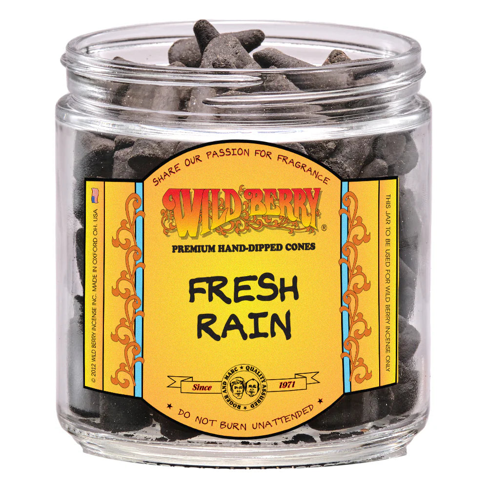 Wild Berry Incense Backflow Cones - 3 pk