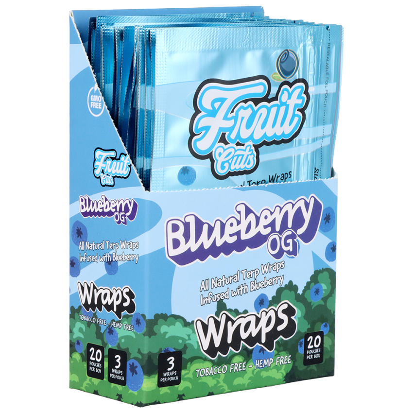 Fruit Cuts Terp Infused Wraps - Blueberry OG